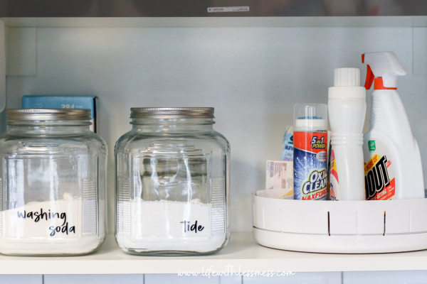 Laundry Room Organization